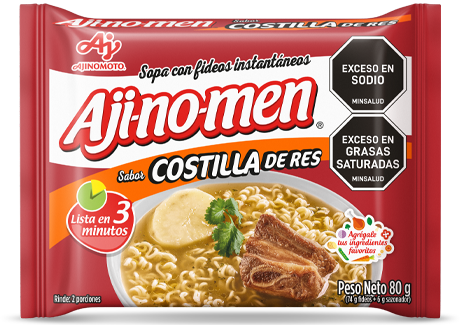 AJI-NO-MEN® COSTILLA DE RES