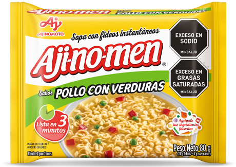 AJI-NO-MEN® POLLO CON VERDURAS