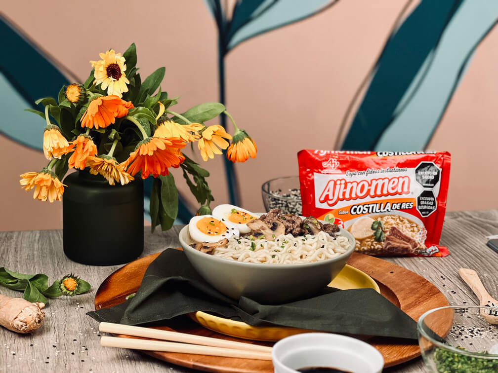 Ramen de Carne Molida