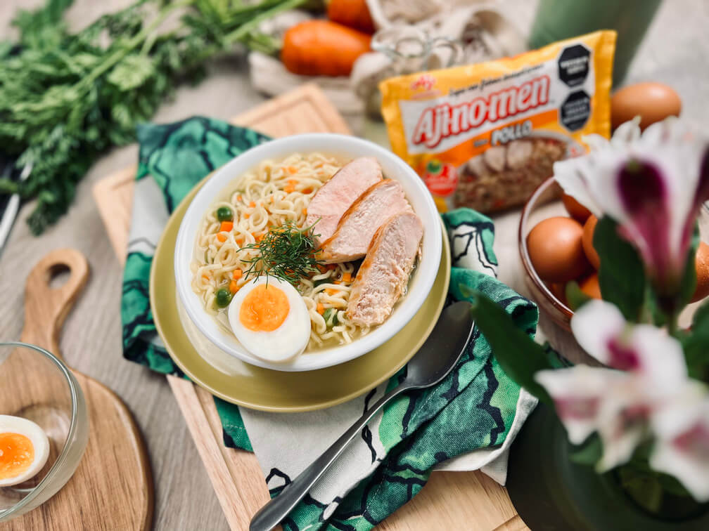 Sopa de Verduras y Pollo